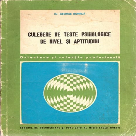 George bontila culere de teste psihologice