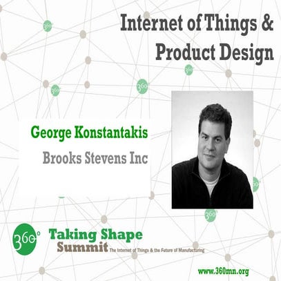 George konstantakis iot and product design