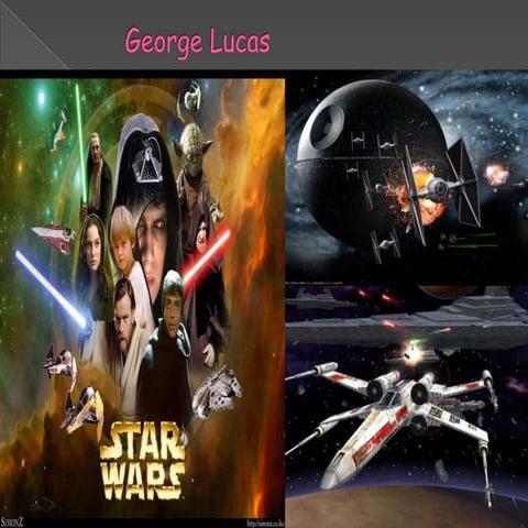 George lucas simple present text worksheet   ppt.
