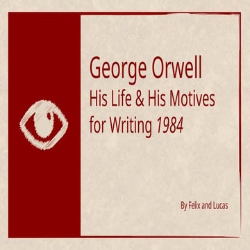 George Orwell | PPTX