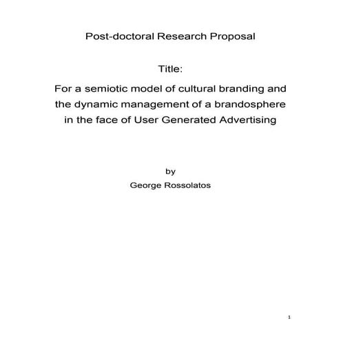 George rossolatos post doctoral application march 2014: For a semiotic model ...