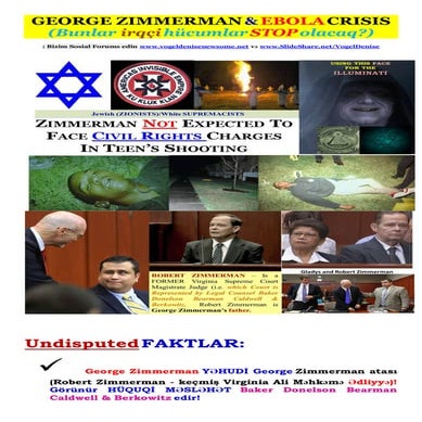 George zimmerman & ebola crisis (azerbaijani)