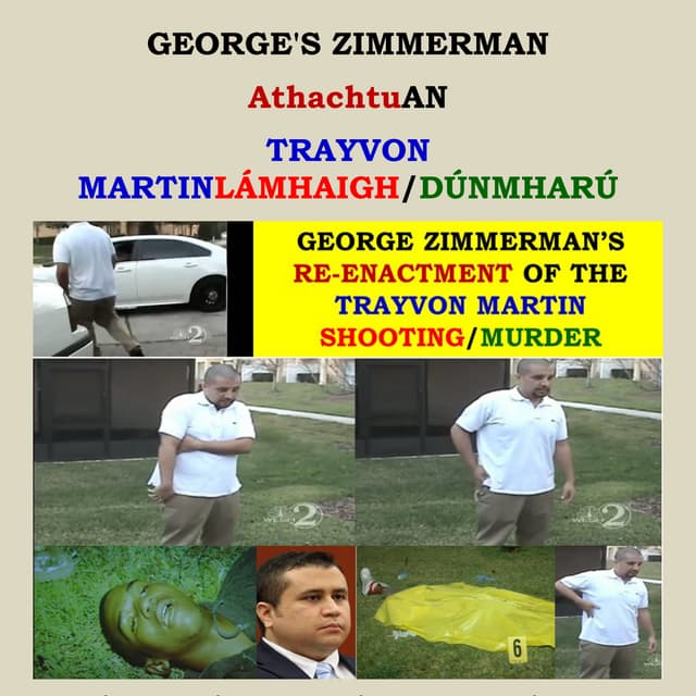 George zimmerman's re enactment (irish)