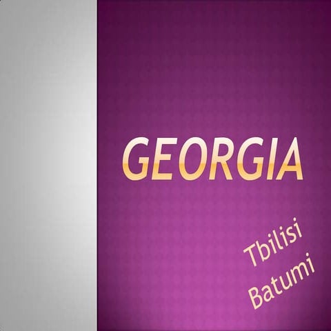 Georgia | PPTX
