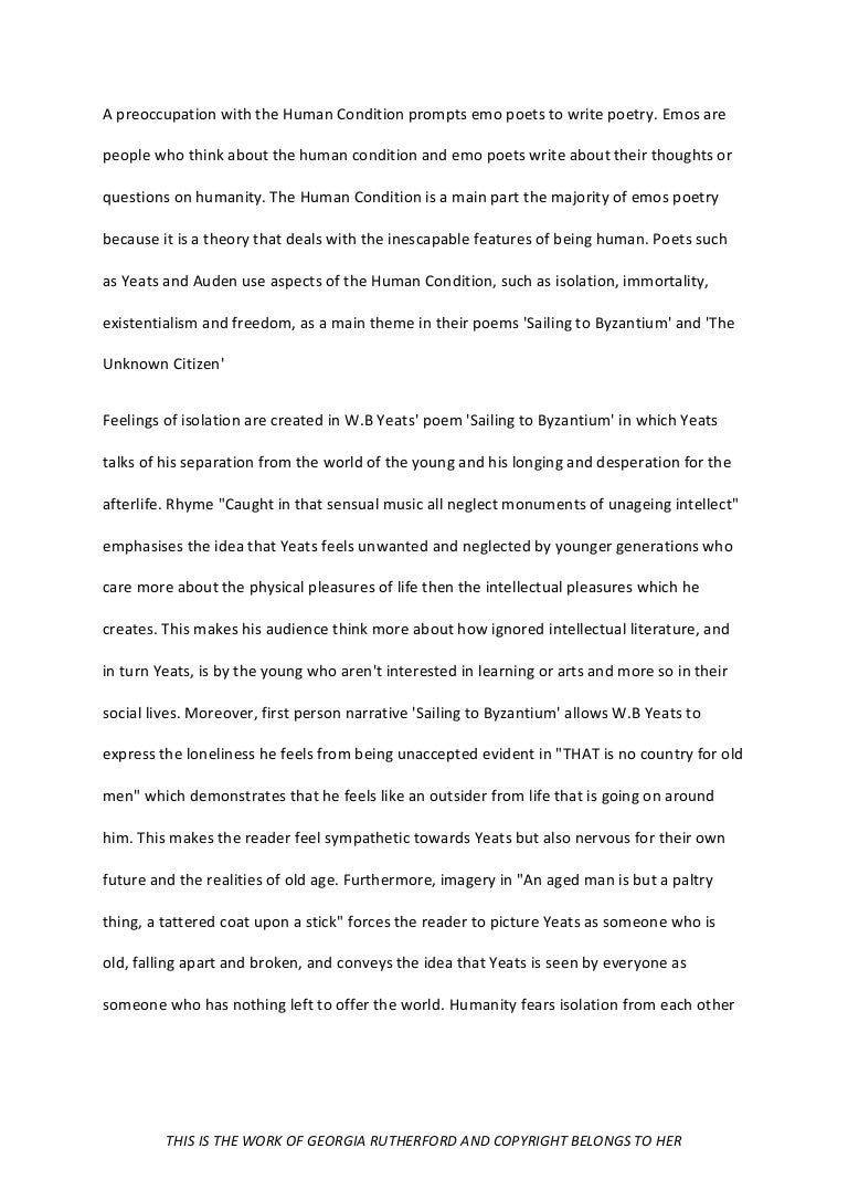 Lord Of Flies Essay Emo Poetry Essay Old Yeller Essay also Best Essays For College The Unknown Citizen Essay Essay On Work Essay On Work Custom Paper Pharmacy School Essay