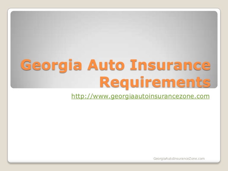 auto insurance requirements