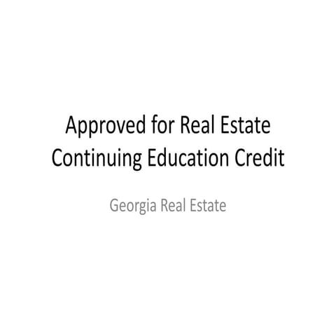 Leading Social Media Strategies In Real Estate Continuing Education (Georgia ...