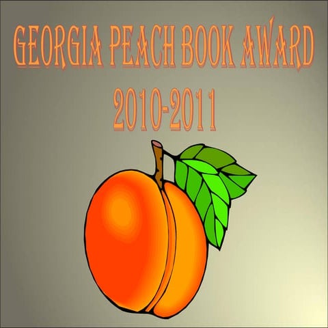Georgia Peach Award Books 2010 2011 