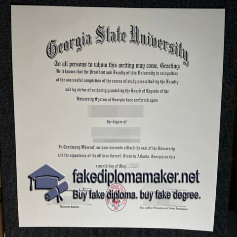Georgia State University diploma | PPT