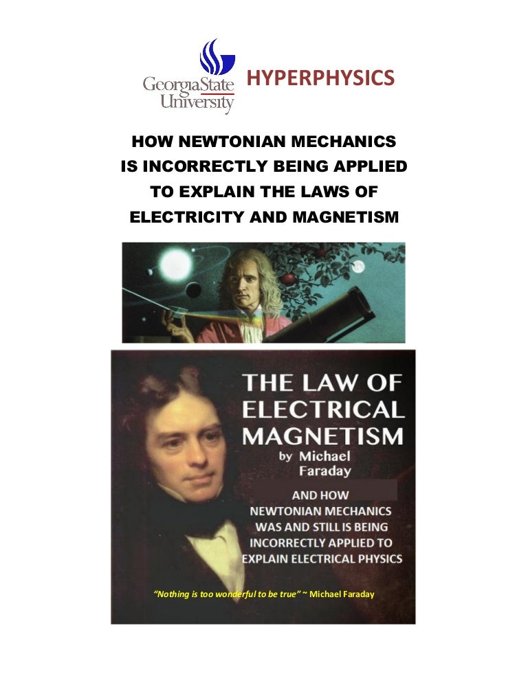 STATE UNIVERSITY HYPERPHYSICS How Newtonian Mechanics is Inco…