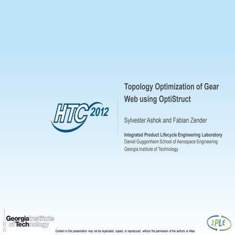 A Method to Integrate Drive System Design - Georgia tech