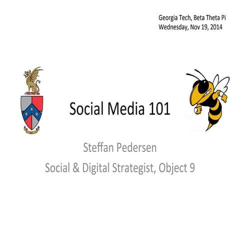 Georgia Tech Guest Lecture: Social Media 10