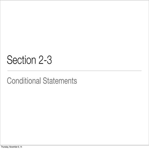 Geometry Section 2-3 1112