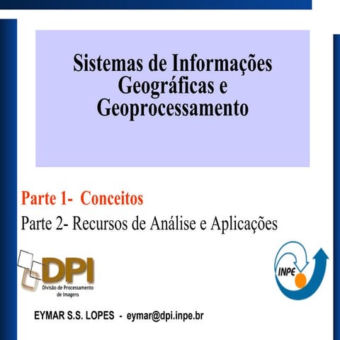 Geoprocessamento Parte1