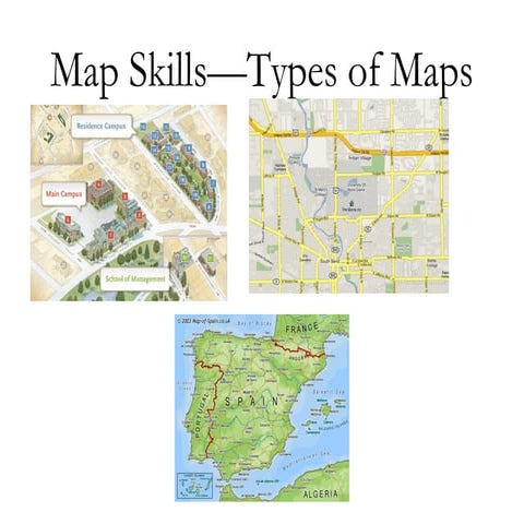 Geo skills 1 -Map Types