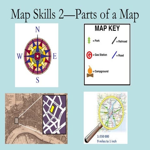 Geo skills 2 -Parts of a Map
