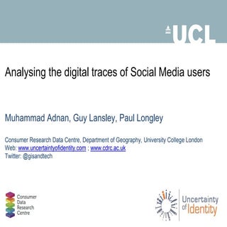 Analysing the digital traces of Soc...