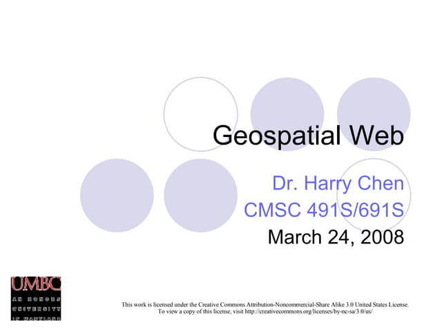 Geospatial Web
