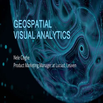 Geospatial visual analytics | PPT