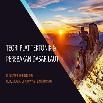 TEORI PLAT TEKTONIK & PEREBAKAN DASAR LAUT.pptx