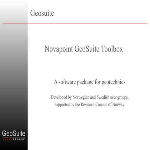 Analysis And Stabilization Of Slopes Using Geo5 Software | PDF