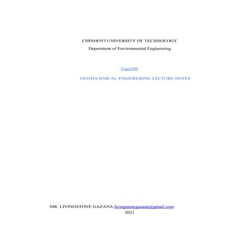 chapter 1 Geotechnical engineering