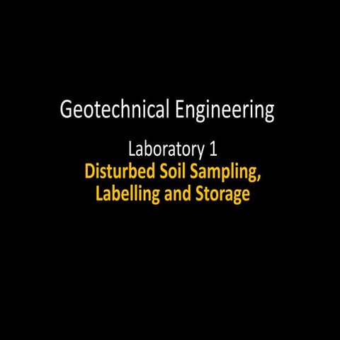 Geotech lab 1