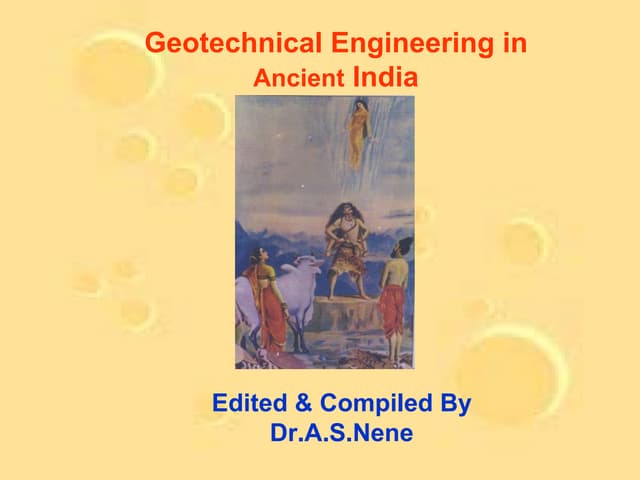 Geotechnical engineering in ancient...