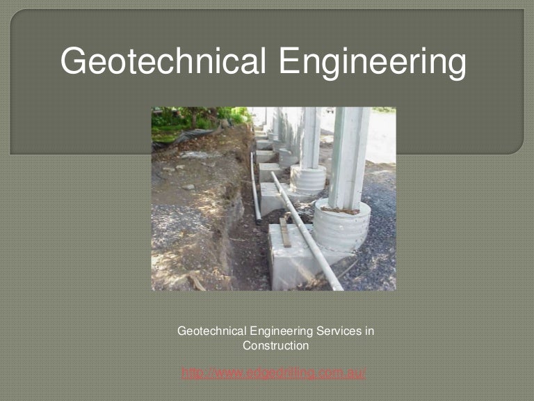Geotechnical Engineering
