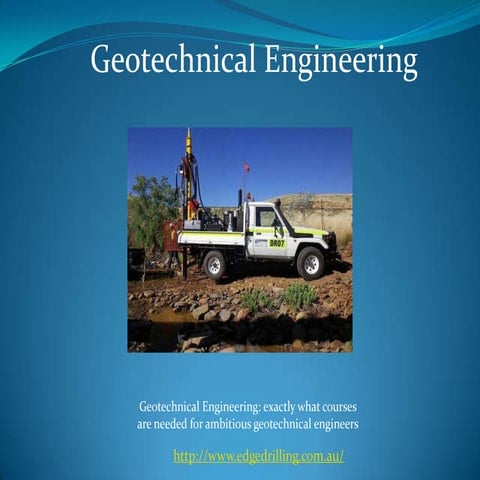 Geotechnical engineering ppt 0719