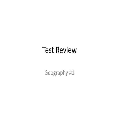 Geotest1review slides