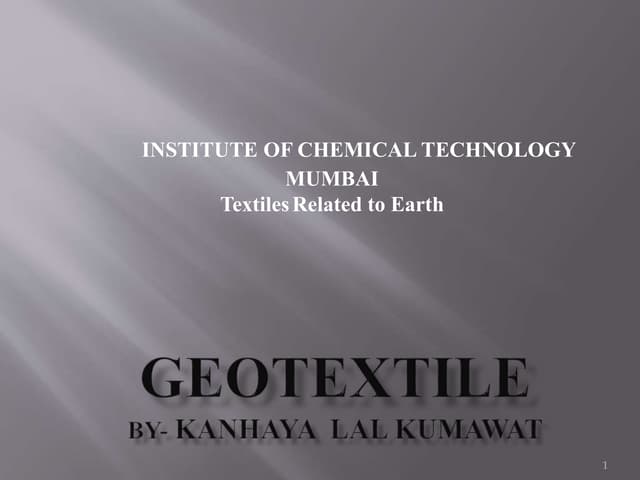 Geo textile technical textile