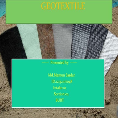 Geotextile