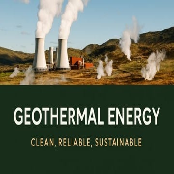 EARTH-SCI.ppt Geothermal energy presentation | PPTX