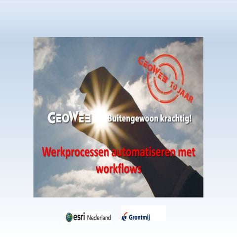 COGIS Technical Exchange Slides: GeoWeb, Map Mashups, etc. | PPT