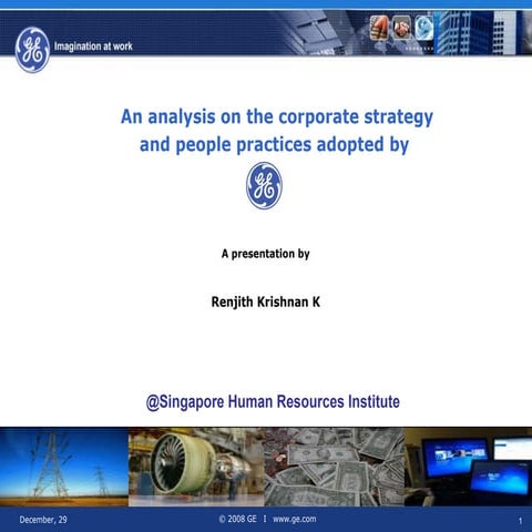 GE- ILLUSTRATIVE CASE ON BUSINESS STRATEGY AND HRM