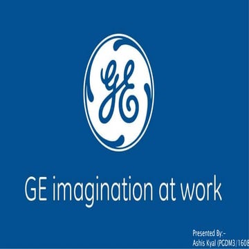 Case Study on GE & Jack Welch success Story