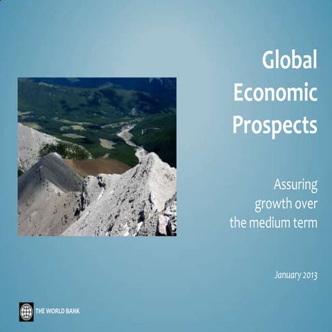 Global Economic Prospects Jan 2013