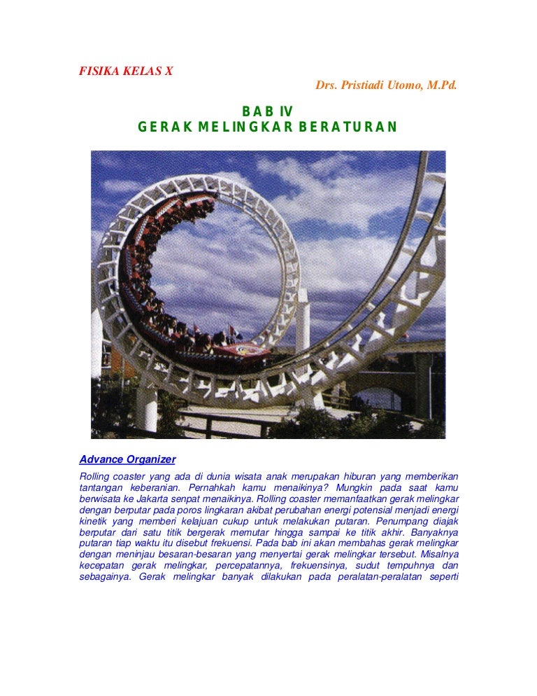 Contoh Soal Fisika Roller Coaster - Soal Kelasmu