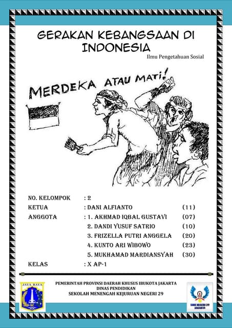 Tiga Tujuan Tri Koro Dharmo Ditunjukkan Dengan Nomor Gerakan kebangsaan di indonesia