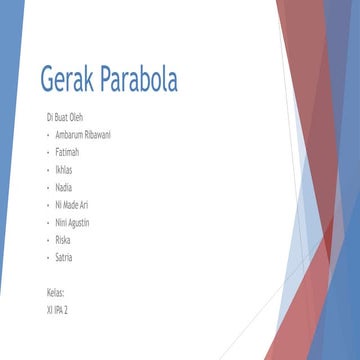 Gerak parabola
