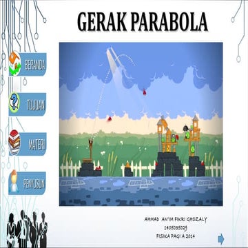 Gerak parabola 1