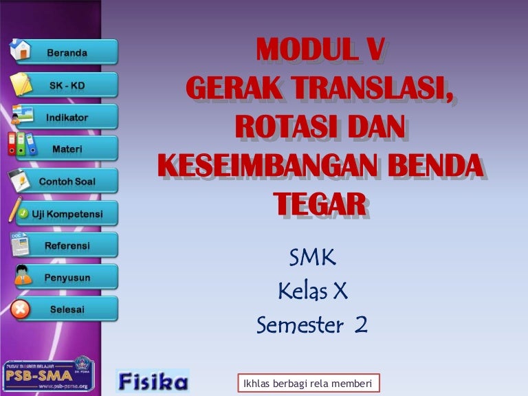Gerak Translasi Smk Jakarta 1 Gerak Translasi Smk Jakarta 1