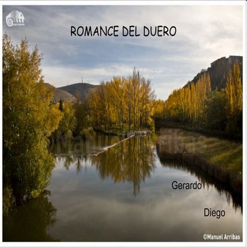 Gerardo diego. romance del duero. didac cabello.