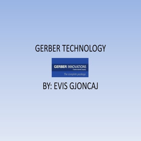 Gerber Technology Powerpoint