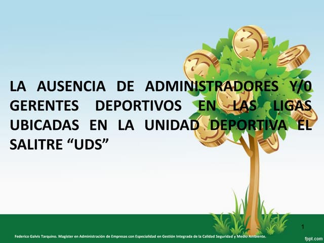 Ausencia de Administradores Deporti...