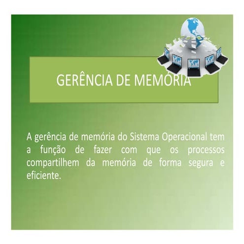 Gerencia de memoria