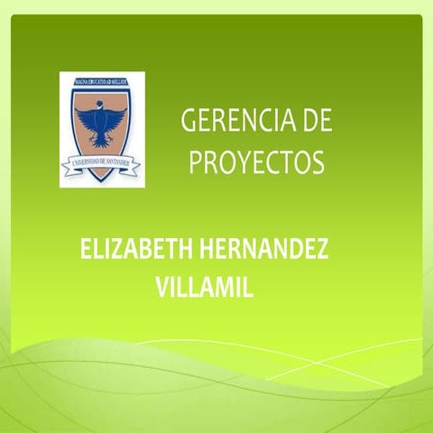 Gerencia de proyectos