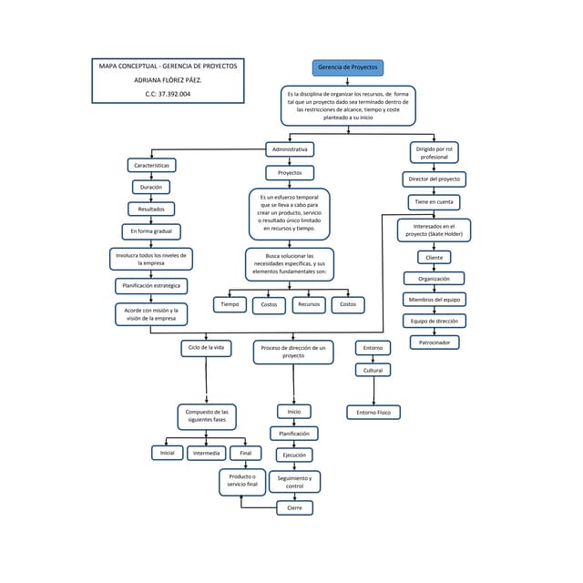 Gerencia de proyectos adriana florez