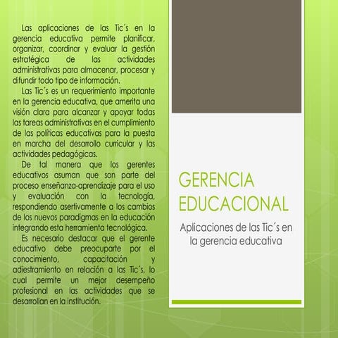 Gerencia educacional